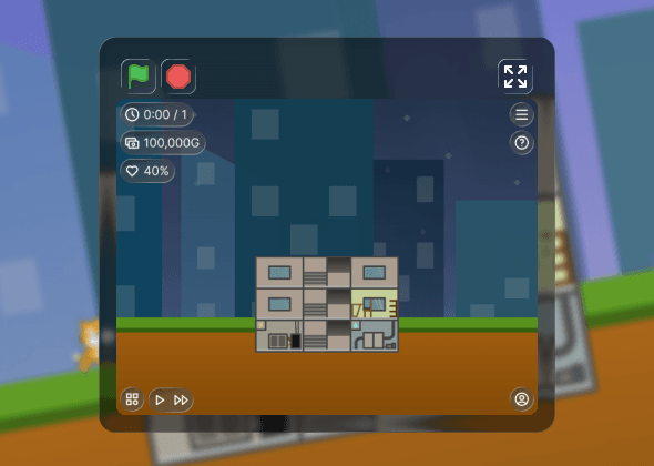 ScratchBuilding game screen